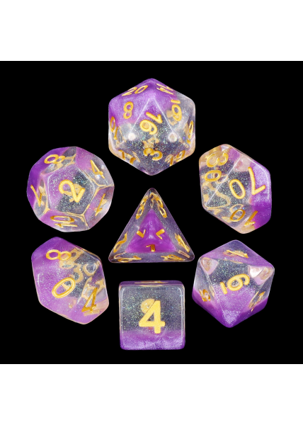 DICE 7-set: Violet Sunset